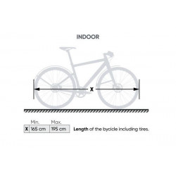 VELOSOCK Indoor Bike Cover Yellow Kiss