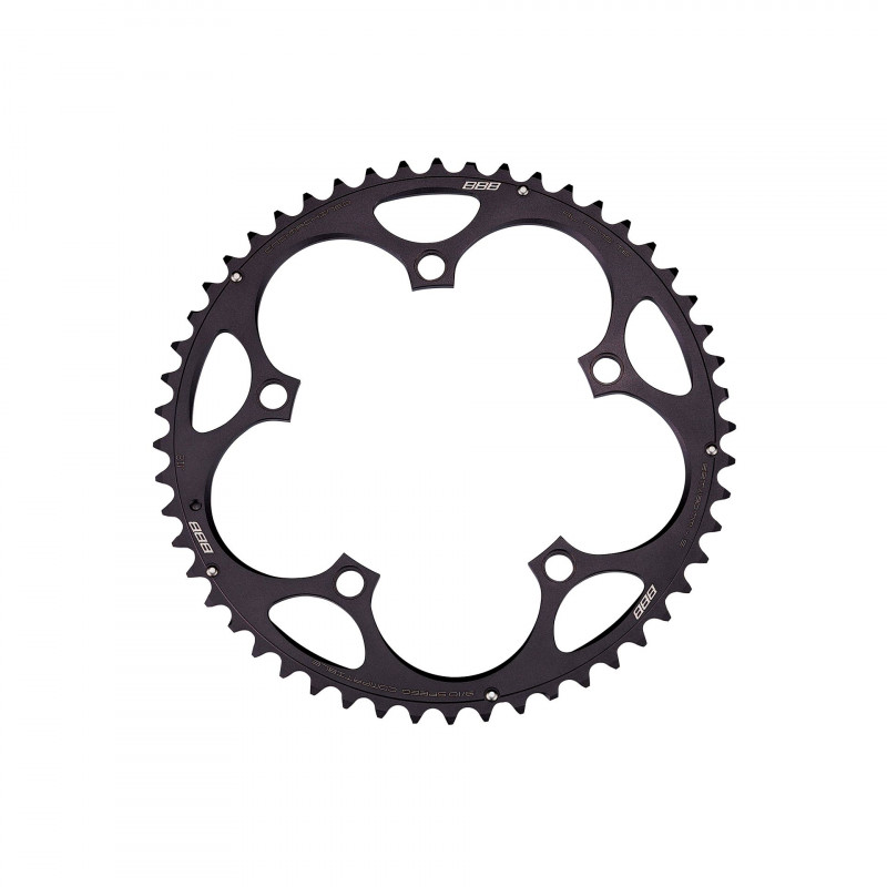 BBB Kettenblatt RoadGear BCR-11S, 52 Zähne, 130mm, schwarz