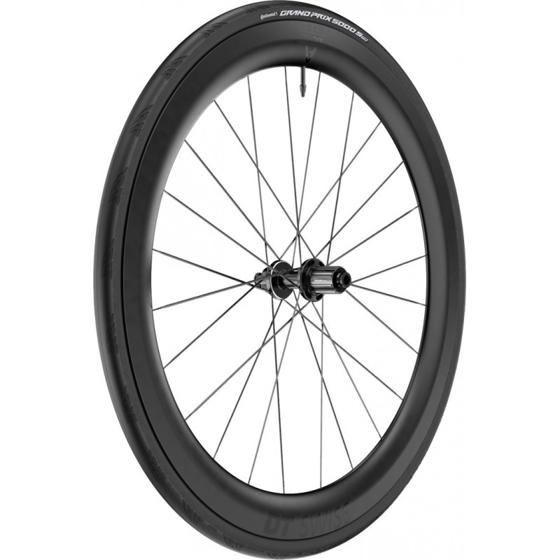 DT Swiss ARC 1100 DICUT Laufrad 700C CL 55 142/12 HG/XDR WTS Black on Black Edition