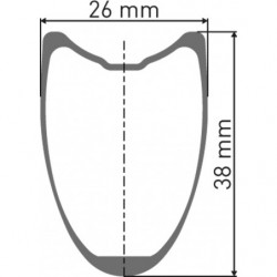DT Swiss CRC 1100 SPLINE Laufrad T 700C CL 38 142/12 HG/XDR