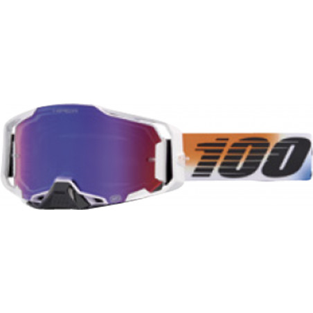 100percent Armega HIPER Goggle United - Mirror Red/Blue Lens