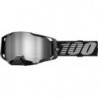 100percent Armega Goggle Black - Mirror Silver Lens