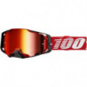 100percent Armega Goggle Red - Mirror Red Lens