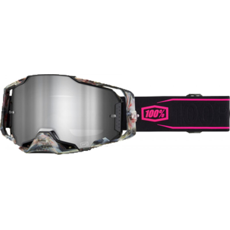 100percent Armega Goggle Sarcelle - Mirror Silver Lens