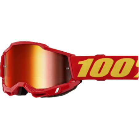100percent Goggle Accuri 2 Red - Mirror Red Lens