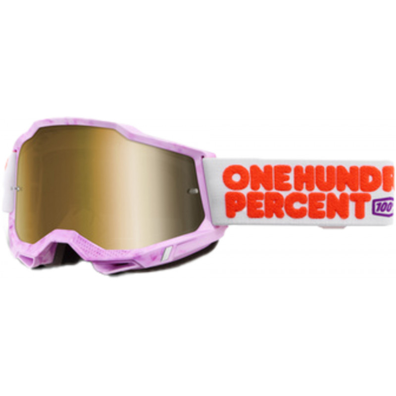 100percent Goggle Accuri 2 Hundreds - Mirror True Gold Lens