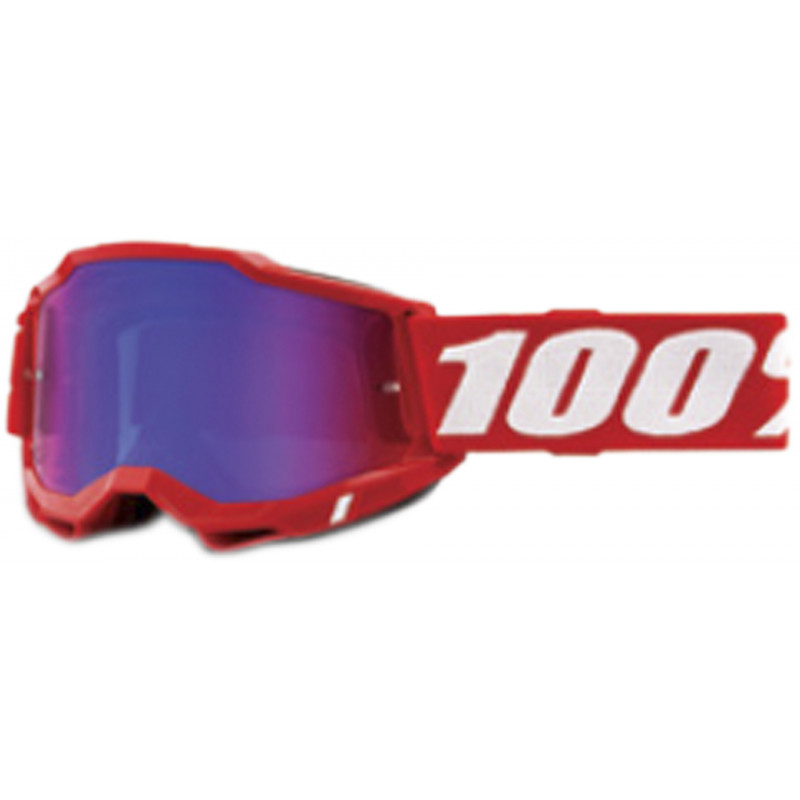 100percent ACCURI 2 JUNIOR Goggle Red - Mirror Red Lens