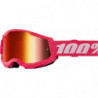 100percent Goggle Strata 2 Pink - Mirror Red Lens