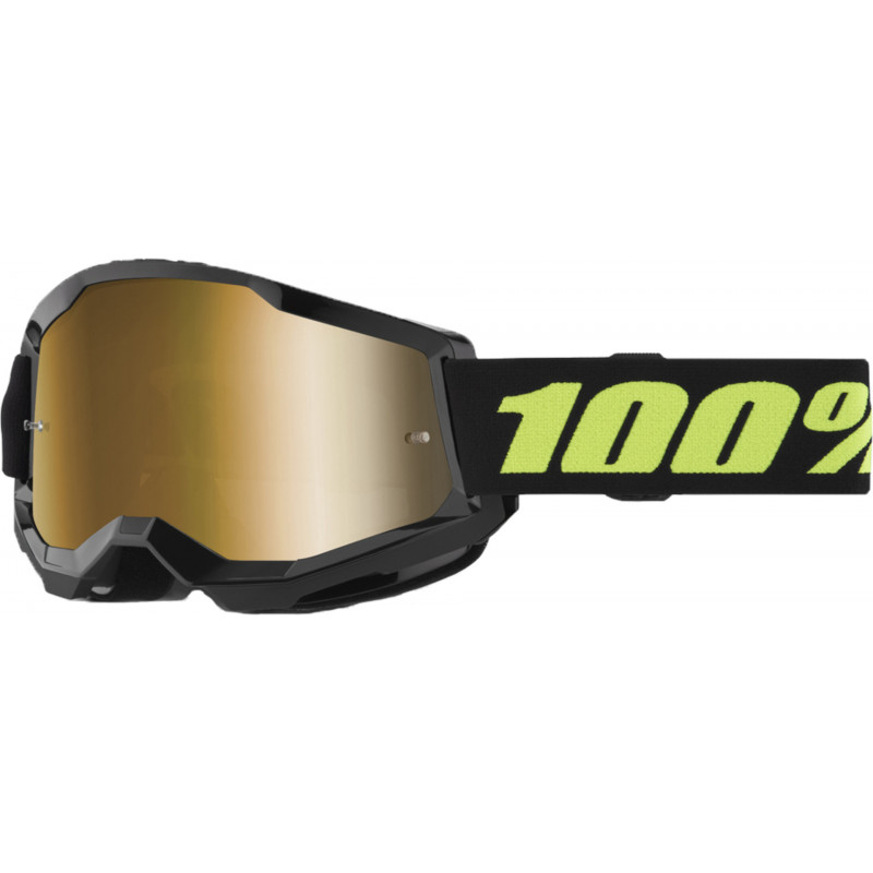 100percent Goggle Strata 2 Solar Eclipse - Mirror True Gold Lens