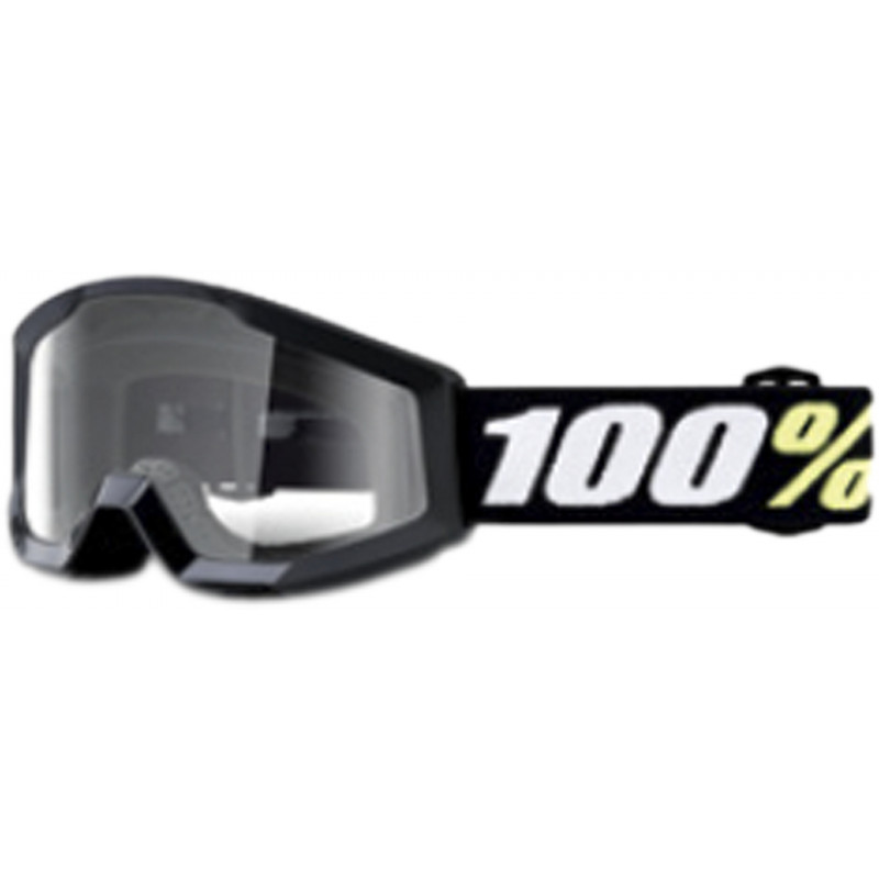 100percent Goggle Strata Mini Black - Clear Lens