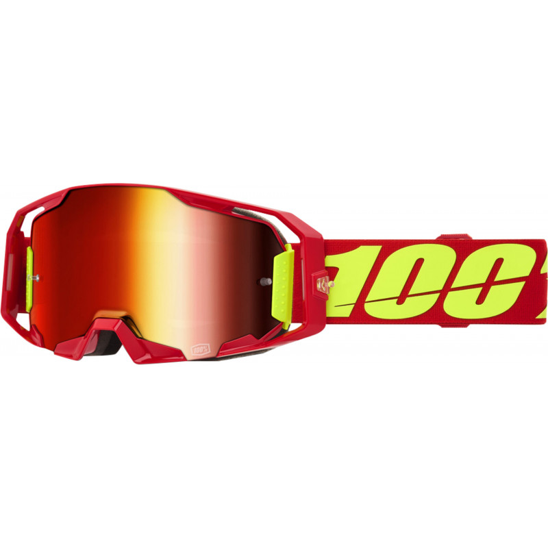 100percent Goggle ARmatic Red - Mirror Red Lens