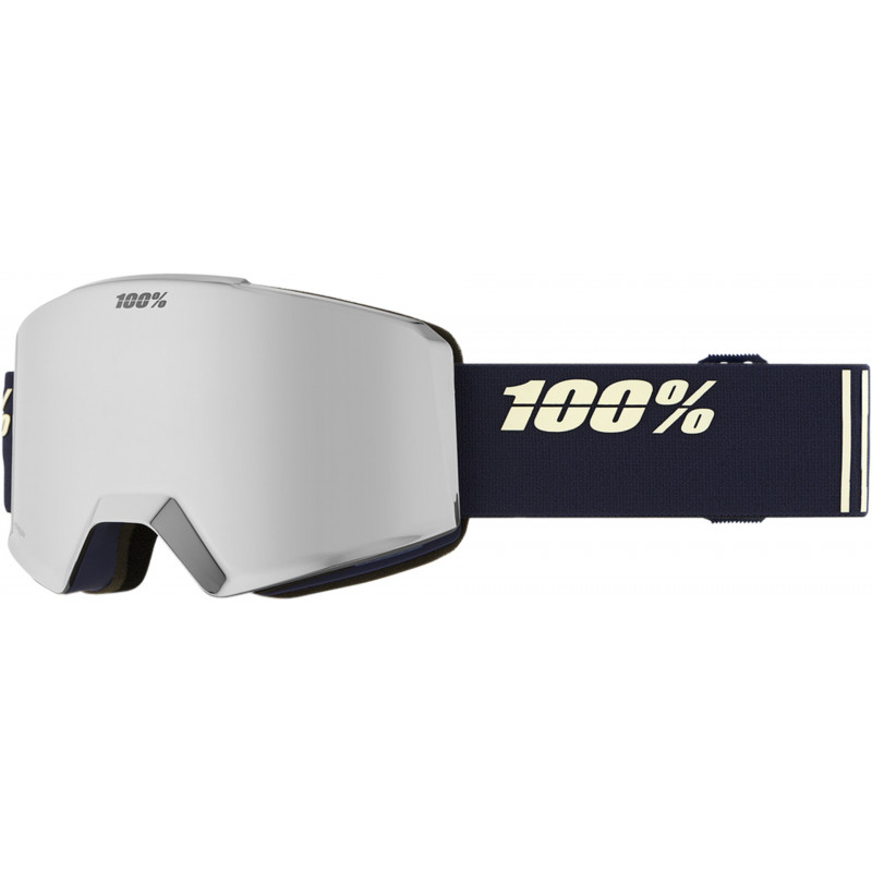100percent Norg Hiper Goggle Steel - Mirror Silver Lens