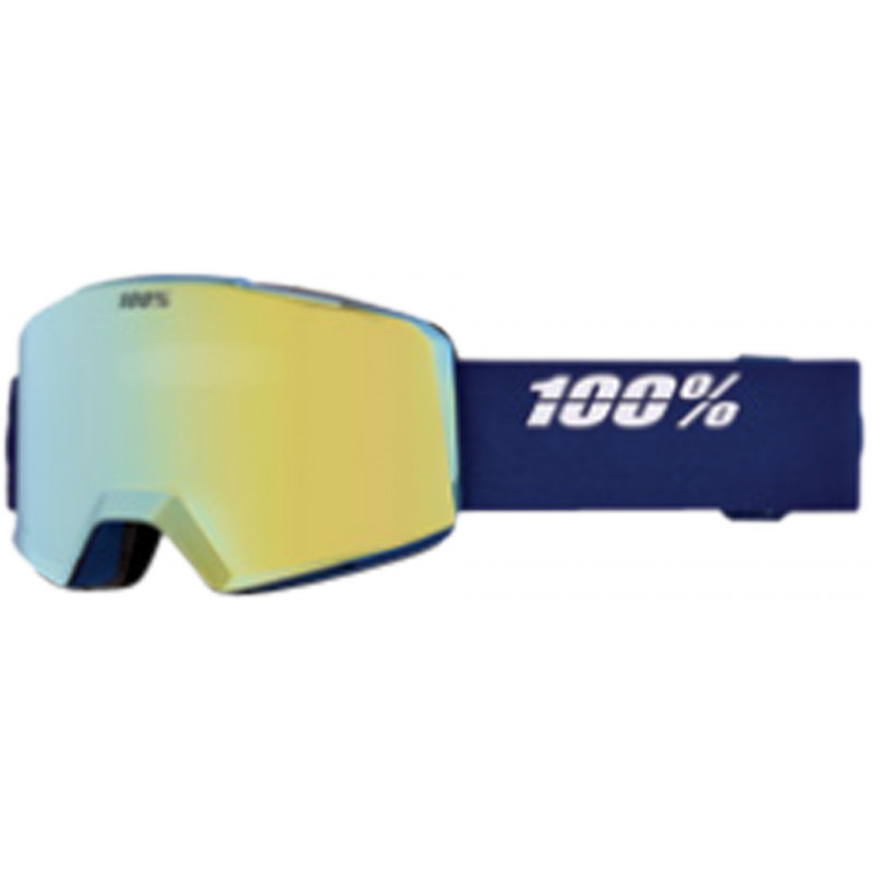 100percent NORG HiPER Goggle Deep Teal - Mirror Yellow Gold Lens