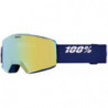 100percent NORG HiPER Goggle Deep Teal - Mirror Yellow Gold Lens