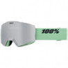 100percent NORG HiPER Goggle Pistachio - Mirror Silver Lens