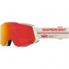 100percent Snowcraft Hiper Goggle Launch - Mirror Red Lens
