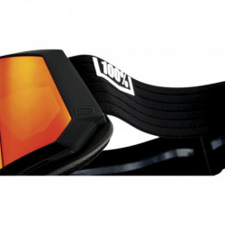 100percent Snowcraft XL Hiper Goggle Black/White - Mirror White Lens