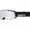 100percent SNOWCRAFT S HiPER Goggle Black/Silver - Mirror Silver Lens
