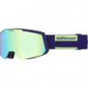 100percent Snowcraft S Hiper Goggle Eggplant - Green Mirror Lens
