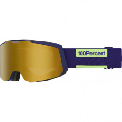 100percent Snowcraft S Hiper Goggle Eggplant - Green Mirror Lens