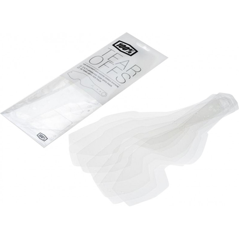 100percent Tear-Offs Laminiert RC1/AC1/ST1 2x7 Stk.