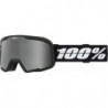 100percent Valnor Goggle Black/Silver - Silver Mirror Lens