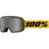 100percent Valnor Goggle Black Camel - Silver Mirror Lens