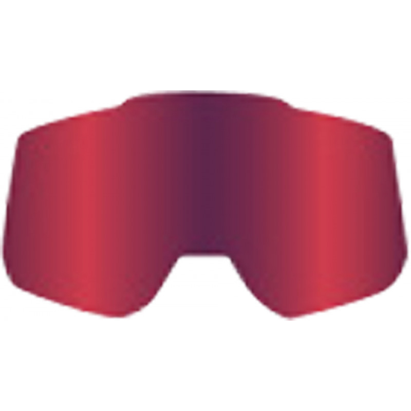 100percent NORG Replacement - HiPER Dual Pane Mirror Dark Red Lens