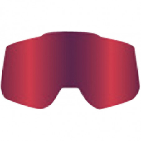 100percent NORG Replacement - HiPER Dual Pane Mirror Dark Red Lens