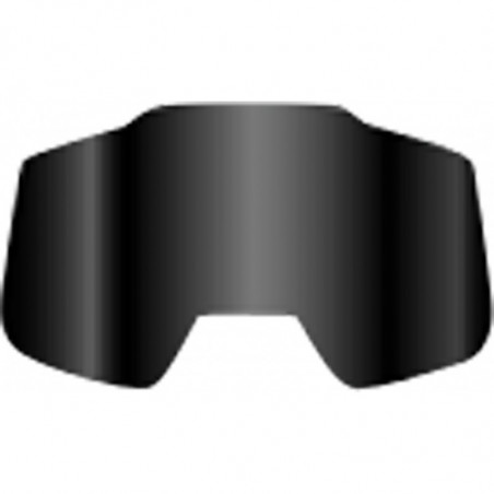 100percent SNOWCRAFT S Replacement - HiPER Dual Pane Mirror Black