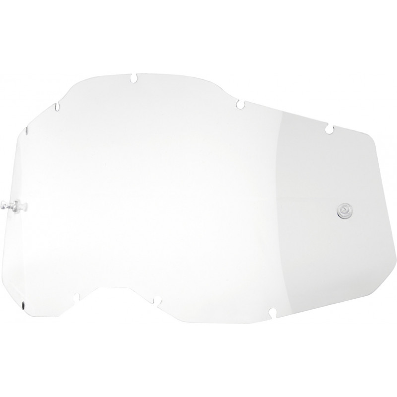 100percent RC2/AC2/ST2 Replacement - Sheet Clear Lens