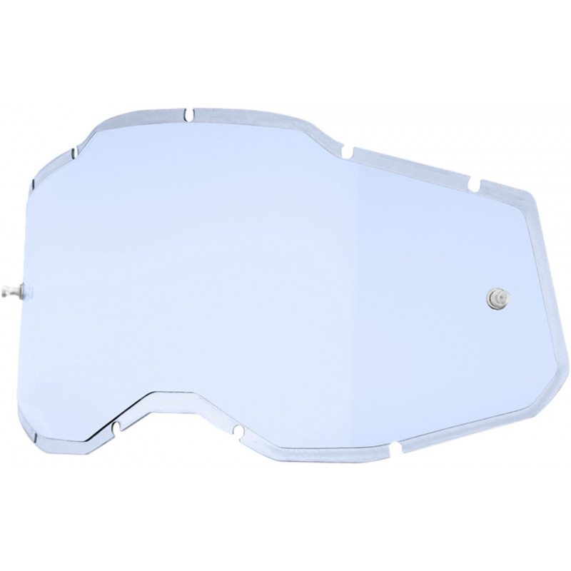 100percent RC2/AC2/ST2 Plus Replacement - Injected Blue Lens
