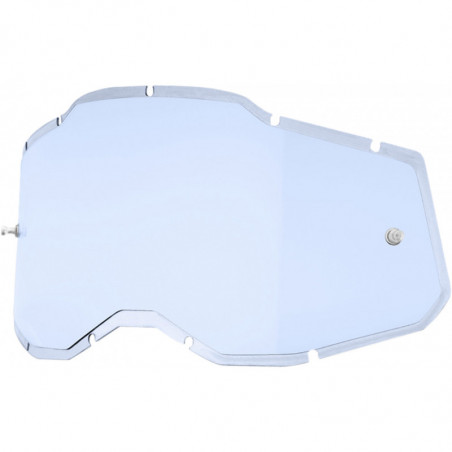 100percent RC2/AC2/ST2 Plus Replacement - Injected Blue Lens