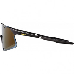 100percent Brille Hypercraft Matte Black-Soft Gold Mirror Lens