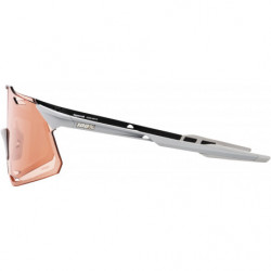 100percent Hypercraft - Matte Stone Grey - HiPER Coral Lens