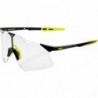 100percent Brille Hypercraft Gloss Black-Photochromic Lens