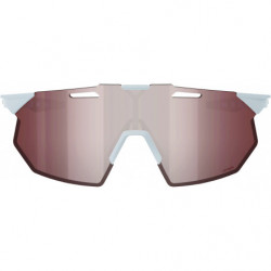 100percent Brille Hypercraft SQ - Matte Stone Grey - HiPER Crimson Silver Mirror Lens