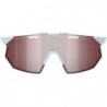 100percent Brille Hypercraft SQ - Matte Stone Grey - HiPER Crimson Silver Mirror Lens