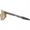 100percent Brille Hypercraft SQ - Soft Tact Grey - HiPER Copper Mirror Lens