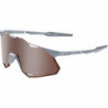100percent Brille Hypercraft XS Matte Stone Grey-HiPER Crimson Silver Mirror Lens