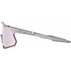 100percent Brille Hypercraft XS Matte Stone Grey-HiPER Crimson Silver Mirror Lens
