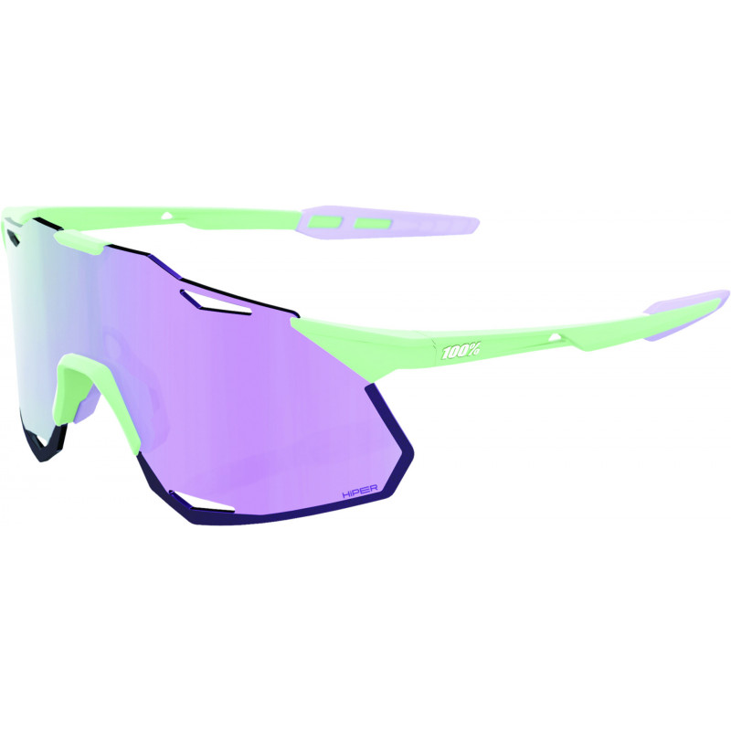 100percent Brille Hypercraft XS Soft Tact Mint HiPER Lavender Mirror Lens