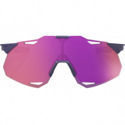100percent Brille Hypercraft XS - Satin Storm Metallic - Purple Mirror Lens