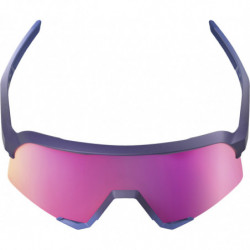 100percent Brille S3 - Satin Storm Metallic - Purple Mirror Lens