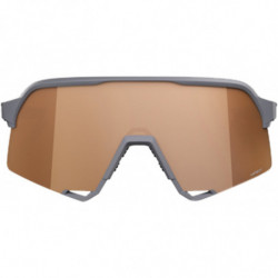 100percent Brille S3 - Soft Tact Grey - HiPER Copper Mirror Lens