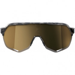 100percent Brille S2 - Gloss Black Havana - Soft Gold Mirror Lens