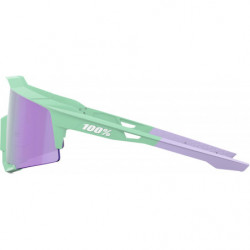 100percent Brille Speedcraft Soft Tact Mint - HiPER Lavender Mirror Lens
