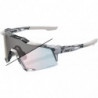 100percent Brille Speedcraft Polished Translucent Grey - Rose Gold Photochromic Mirror