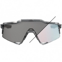 100percent Brille Speedcraft Polished Translucent Grey - Rose Gold Photochromic Mirror