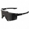 100percent Brille Speedcraft Matte Black Gloss Black - Black Mirror Lens
